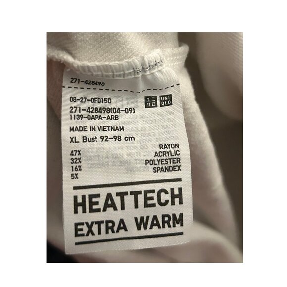 Uniqlo Heat Tech Long Undershirt - Picture 4 of 4